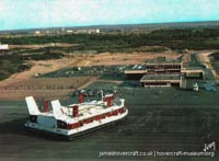 Calais hoverport -   (The <a href='http://www.hovercraft-museum.org/' target='_blank'>Hovercraft Museum Trust</a>).